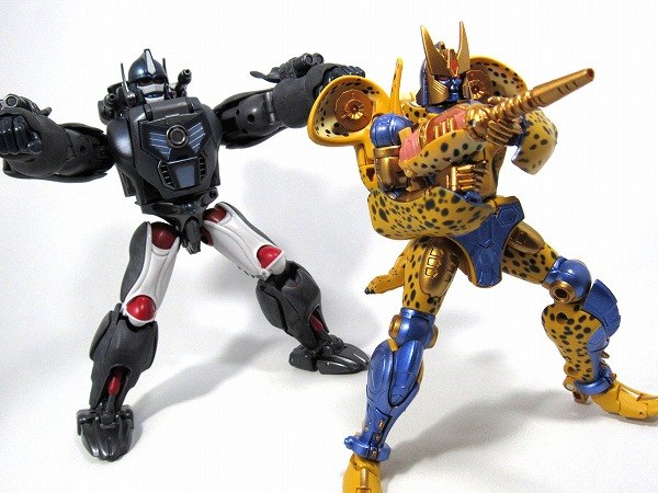 Masterpiece Cheetor Side By Side Comparison Photos   Original Toy MP Optimus Primal 07 (7 of 10)